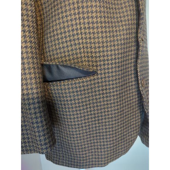 Vintage Burberrys wool houndstooth heritage academia blazer - Picture 9 of 13